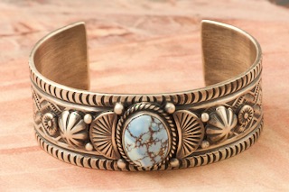 Treasures of the Southwest: Genuine Golden Hill Turquoise Sterling